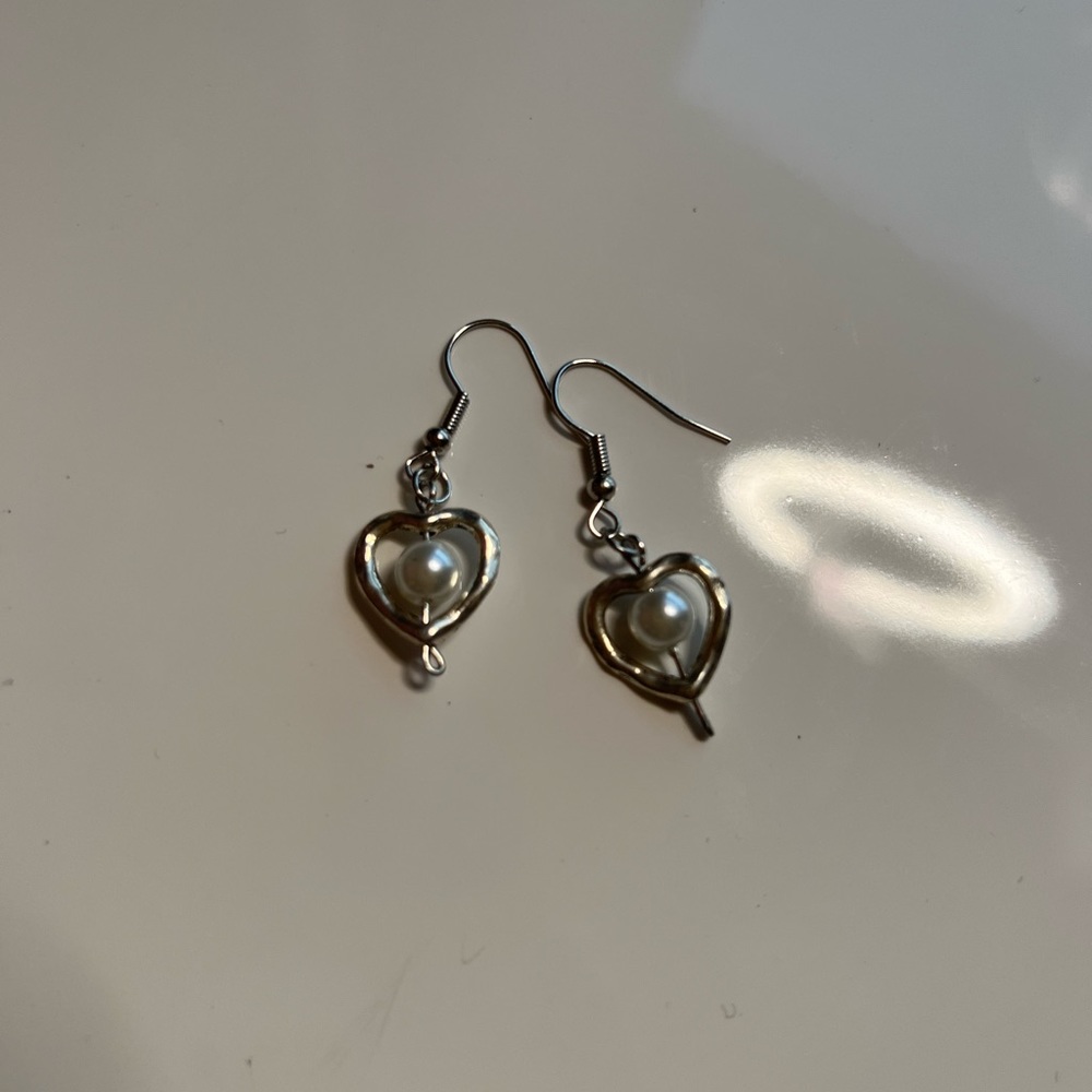 Handmade Pearl earrings